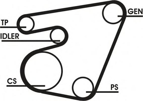 6PK1715D1 CONTITECH