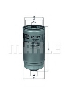 KC199 MAHLE FILTER