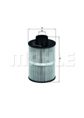 KX208D MAHLE FILTER