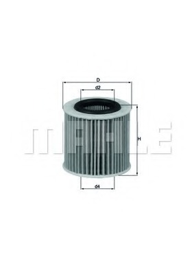 OX360D MAHLE FILTER
