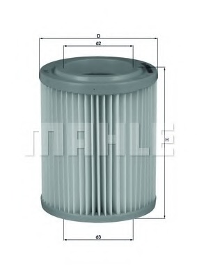 LX1768 MAHLE FILTER