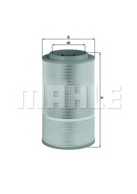 LX1627 MAHLE FILTER