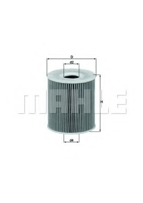 OX156D1 MAHLE FILTER