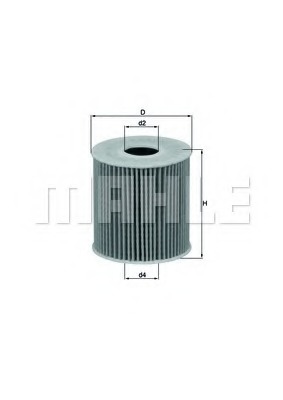 OX3392D MAHLE FILTER