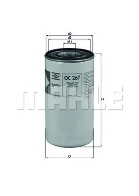 OC267 MAHLE FILTER