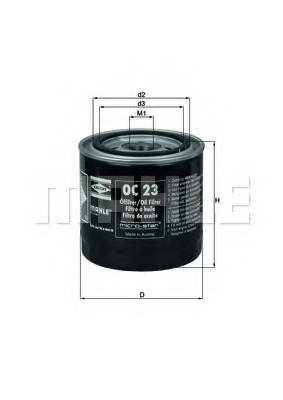 OC23OF MAHLE FILTER