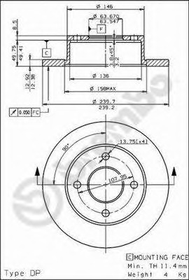 08494620 BREMBO