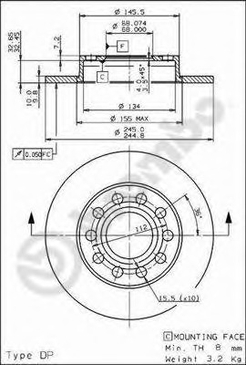 08913611 BREMBO