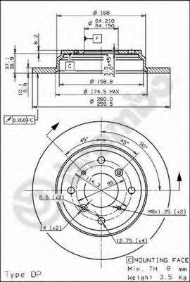 08913910 BREMBO