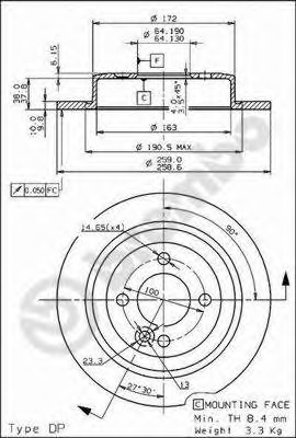 08916311 BREMBO