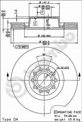 09832411 BREMBO