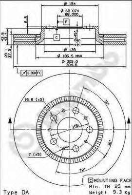 09913075 BREMBO