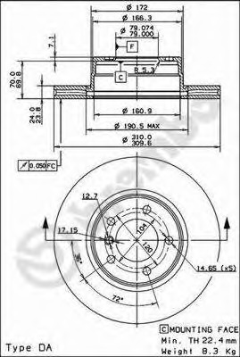 09917311 BREMBO