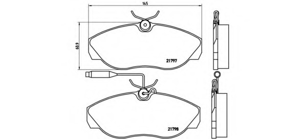 P23068 BREMBO