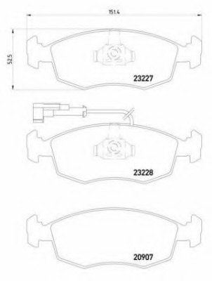 P23076 BREMBO