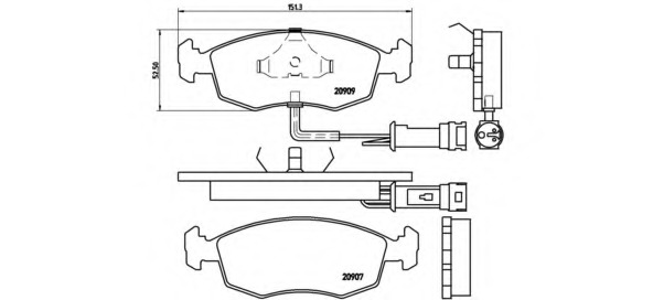 P24007 BREMBO