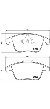 P24076 BREMBO