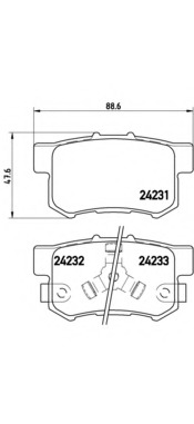 P28051 BREMBO