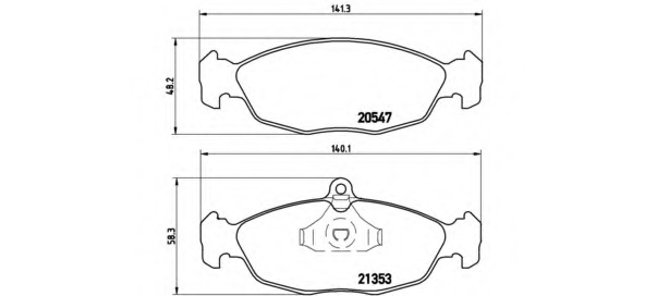 P59011 BREMBO