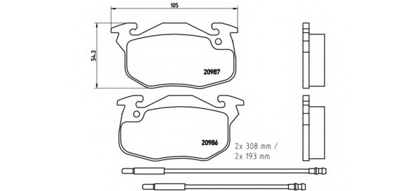 P61044 BREMBO