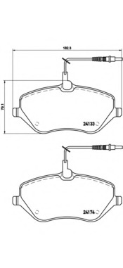 P61078 BREMBO