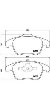 P61086 BREMBO