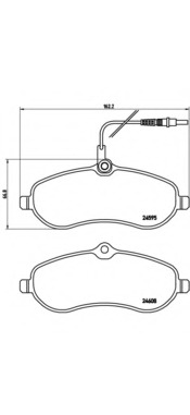 P61096 BREMBO