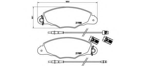 P61102 BREMBO