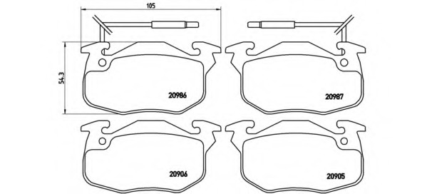 P68010 BREMBO