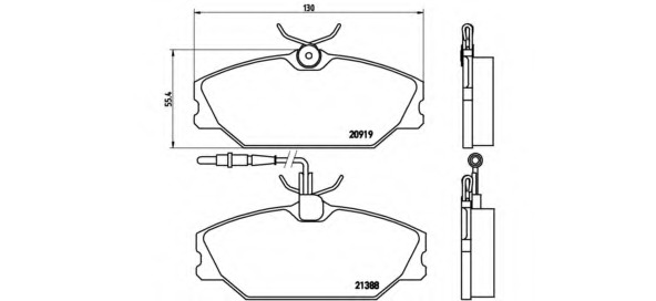 P68014 BREMBO