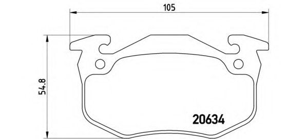 P68020 BREMBO