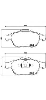 P68030 BREMBO