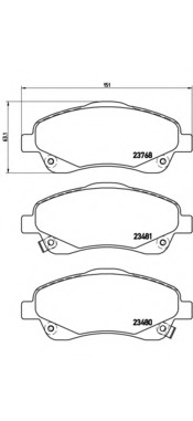 P83046 BREMBO