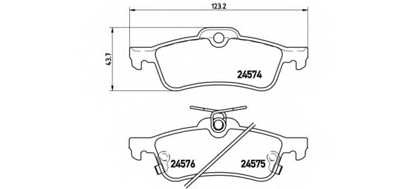 P83087 BREMBO