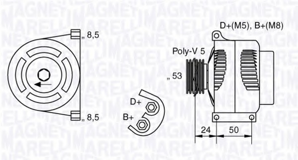 063377013010 MAGNETI MARELLI