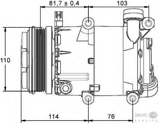 8FK351113471 BEHR HELLA SERVICE