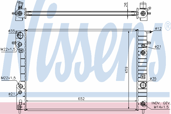 63073A NISSENS