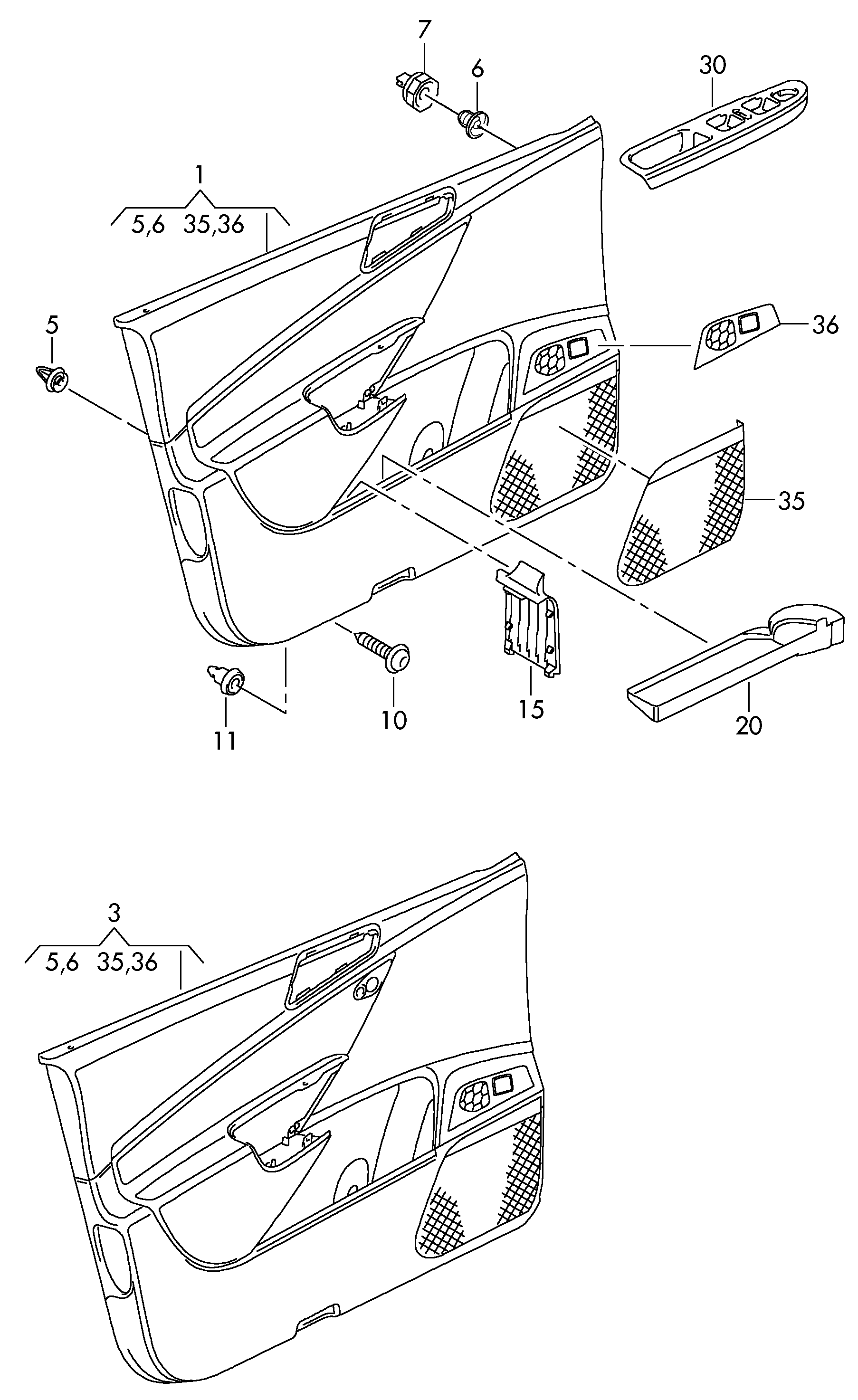 3C1867011ELZVB VAG