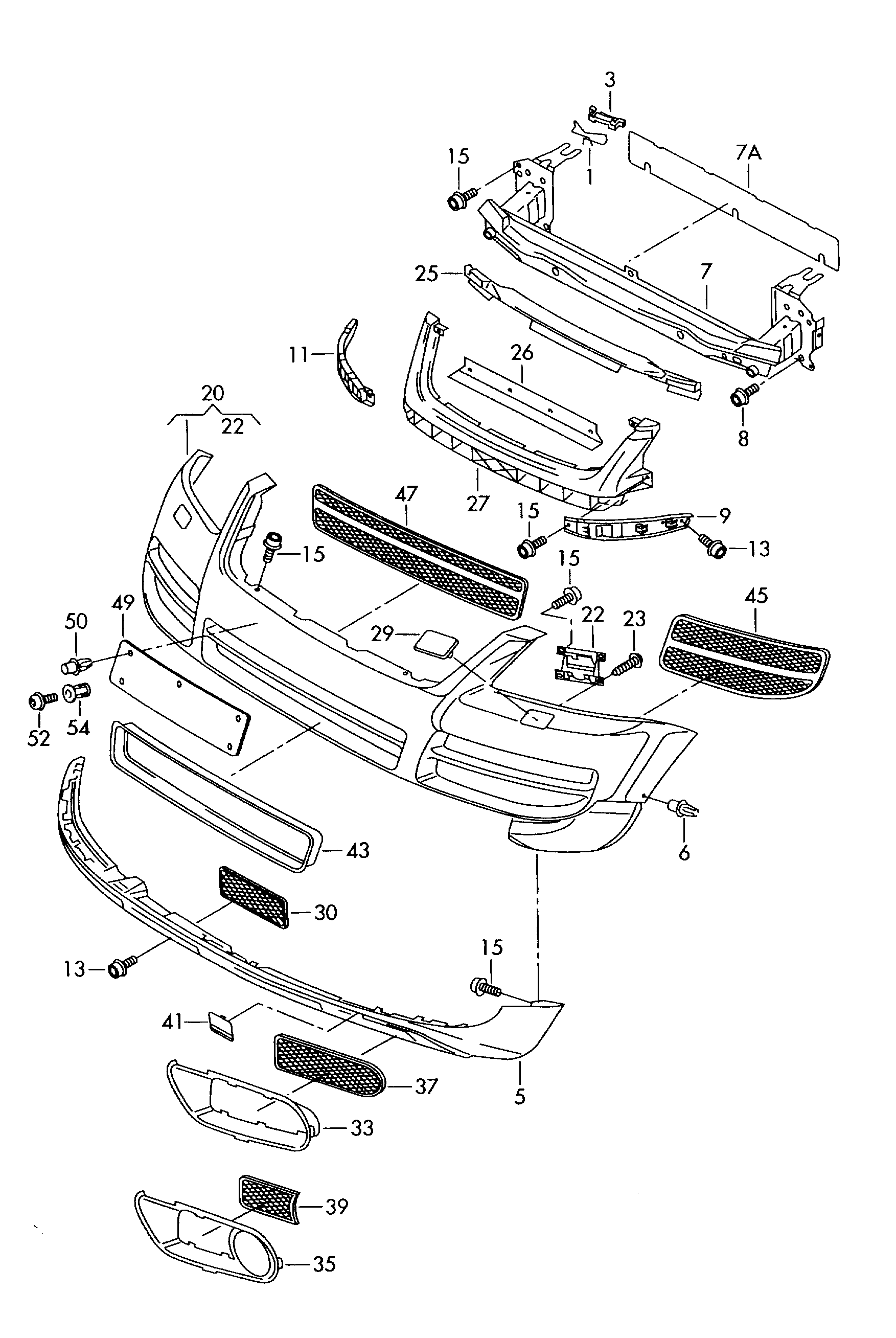 7L6807217AFGRU VAG