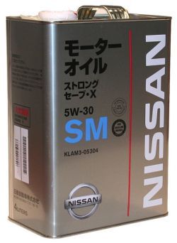 KLAM305304 NISSAN Nissan SM Strong Save X 5W30